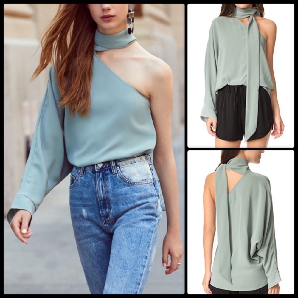 C/MEO Collective Everlasting One Shoulder Top